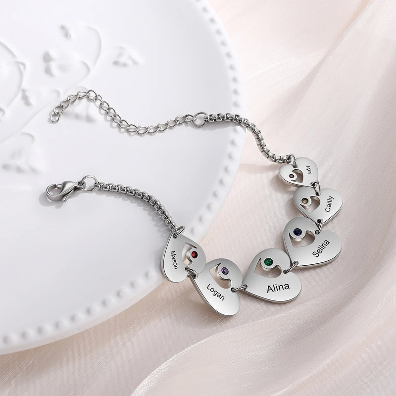 Personalized 1-6 Kids Name Bracelet