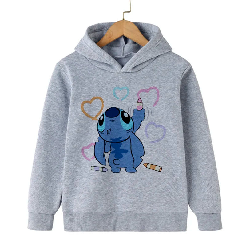 Funny Anime Disney Stitch Hoodie