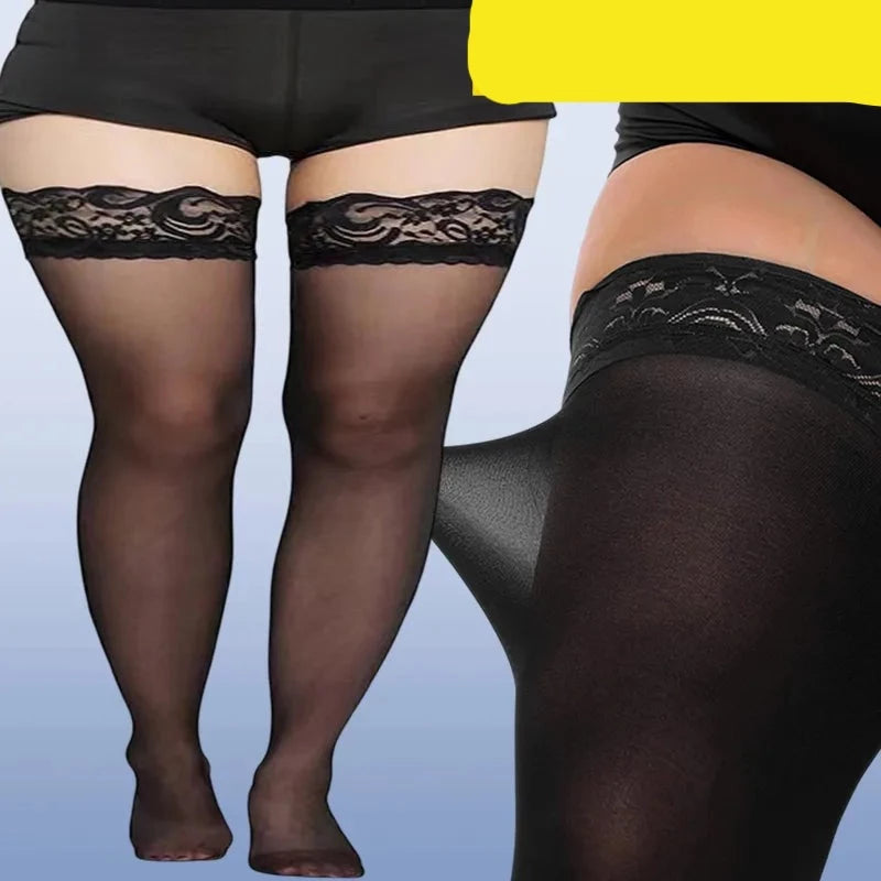 Women Sexy Lace Thigh Stockings Lingerie