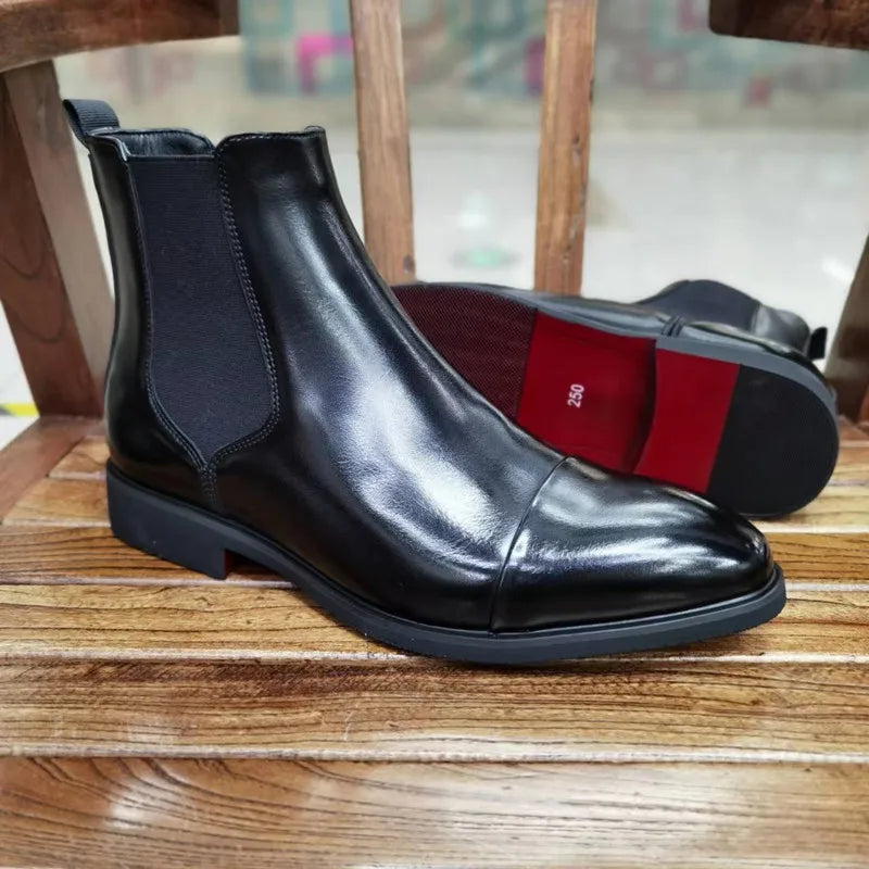 New Black Chelsea Boots