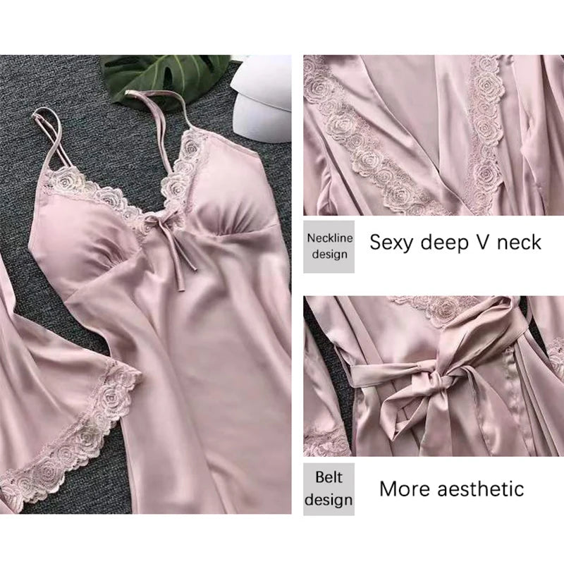 2pcs Sexy Pajamas Sleepwear