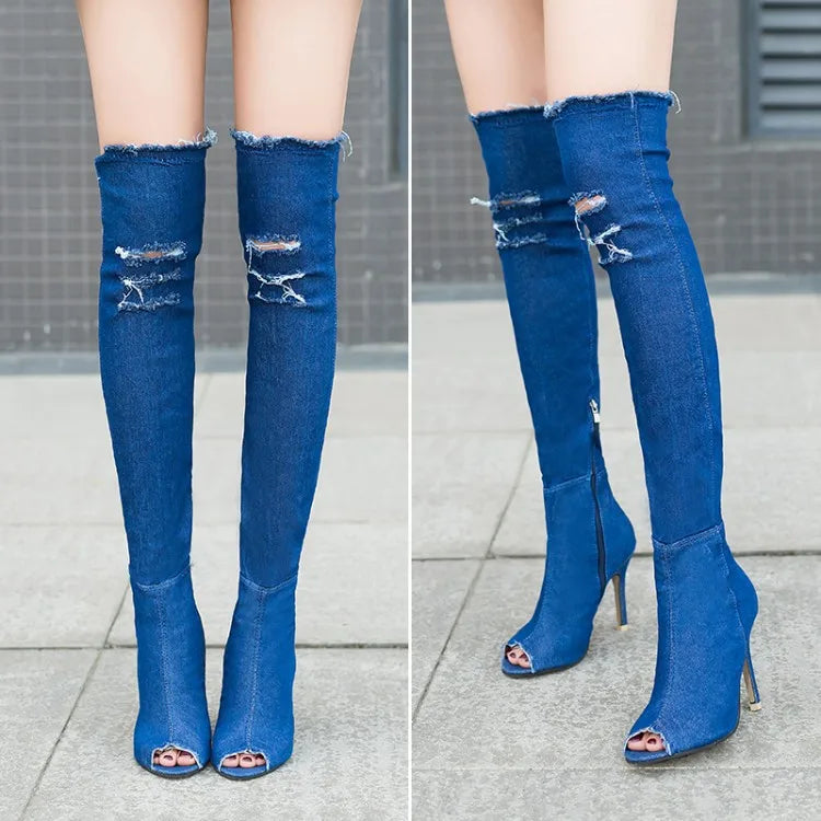 Fashion Women Boots High Heels Boots