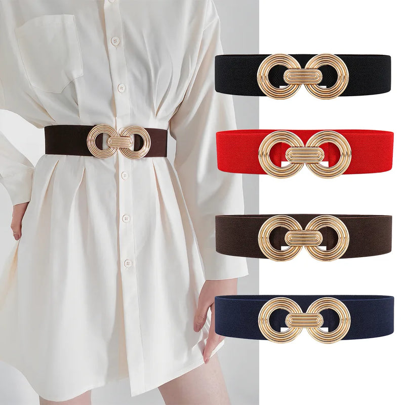 Round Buckle Decoration Coat Sweater