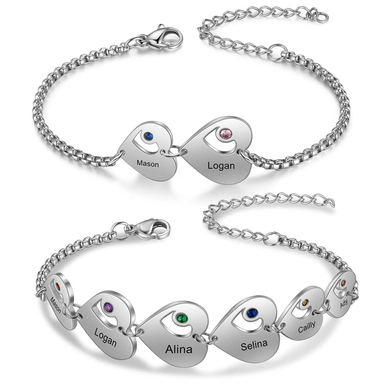 Personalized 1-6 Kids Name Bracelet