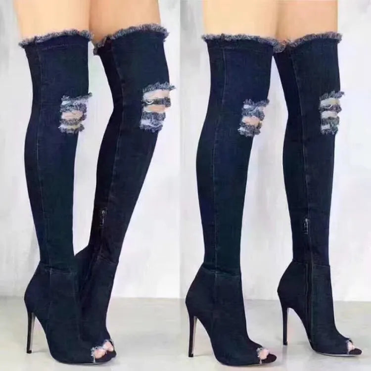 Fashion Women Boots High Heels Boots