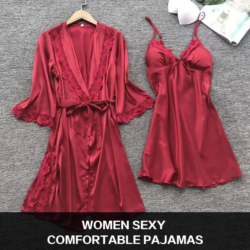 2pcs Sexy Pajamas Sleepwear