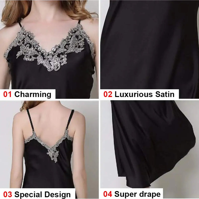 Sexy Long Chemise Sleepwear