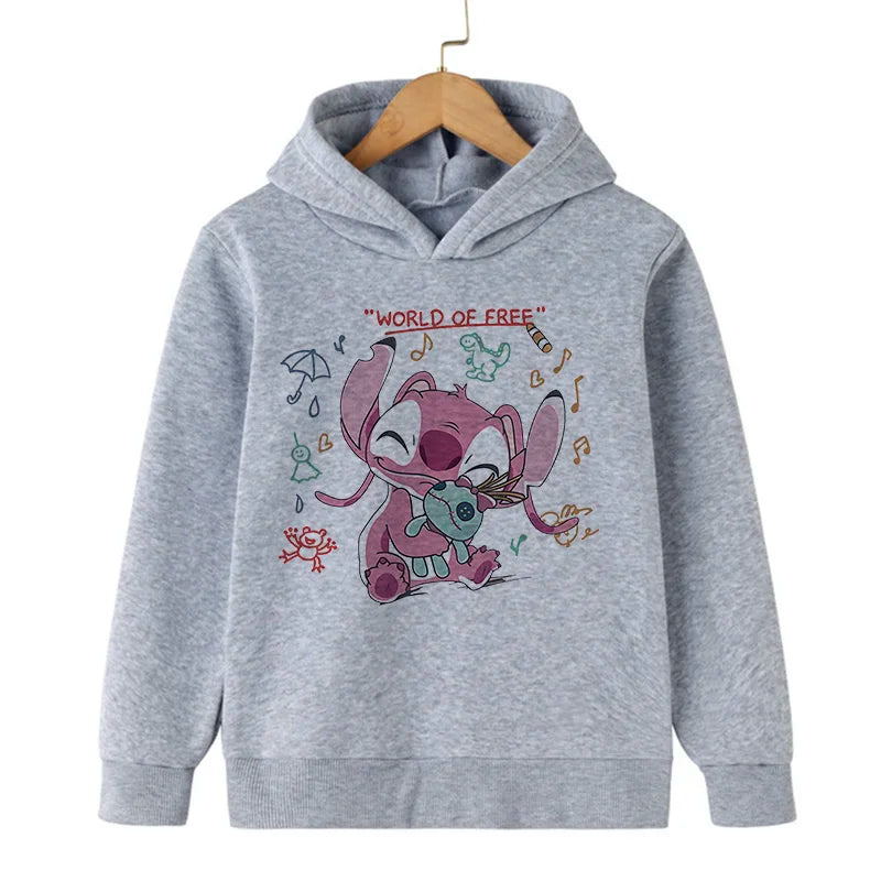 Funny Anime Disney Stitch Hoodie