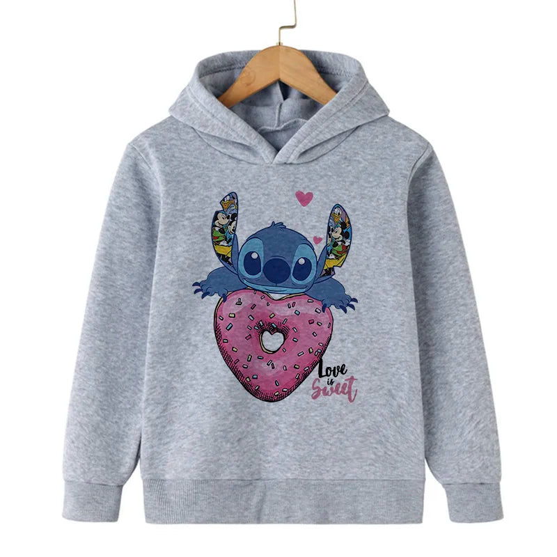 Funny Anime Disney Stitch Hoodie