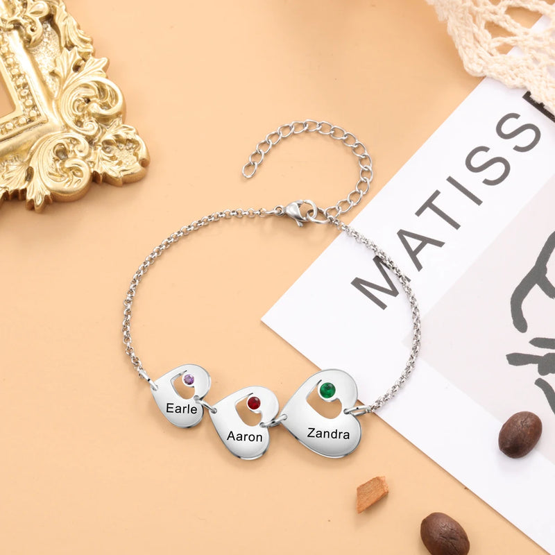 Personalized 1-6 Kids Name Bracelet