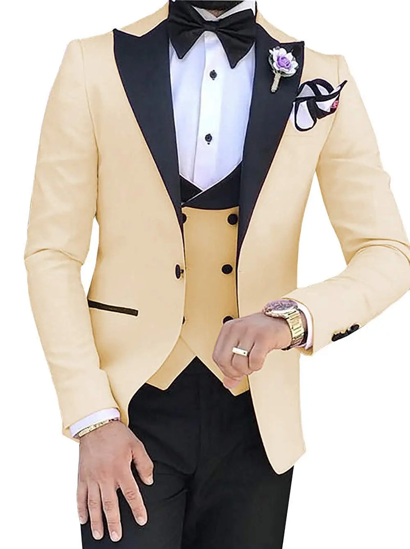 Groomsmen Tuxedos Wedding Men Suit