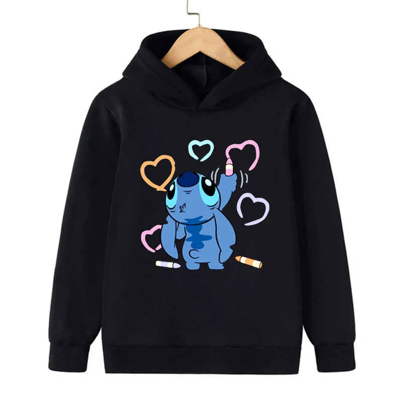 Funny Anime Disney Stitch Hoodie