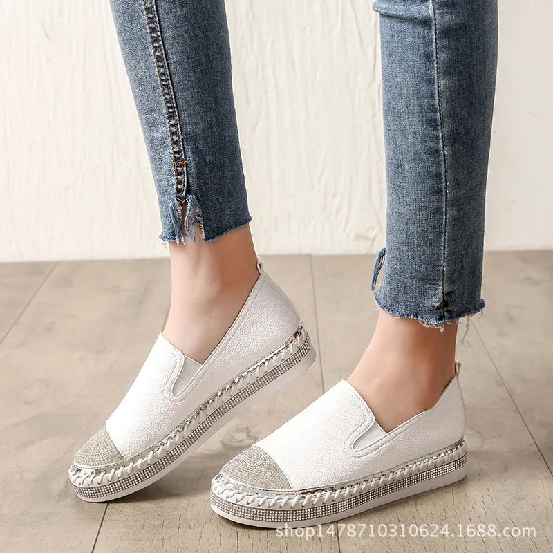 Woman Microfiber Loafers