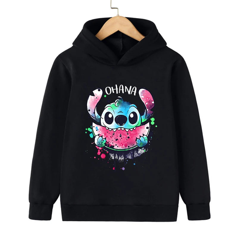 Funny Anime Disney Stitch Hoodie