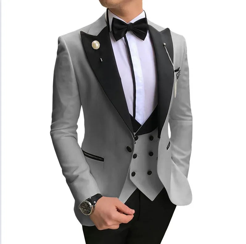 Groomsmen Tuxedos Wedding Men Suit