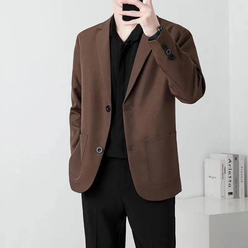 Men Slim Fashion Social Dress