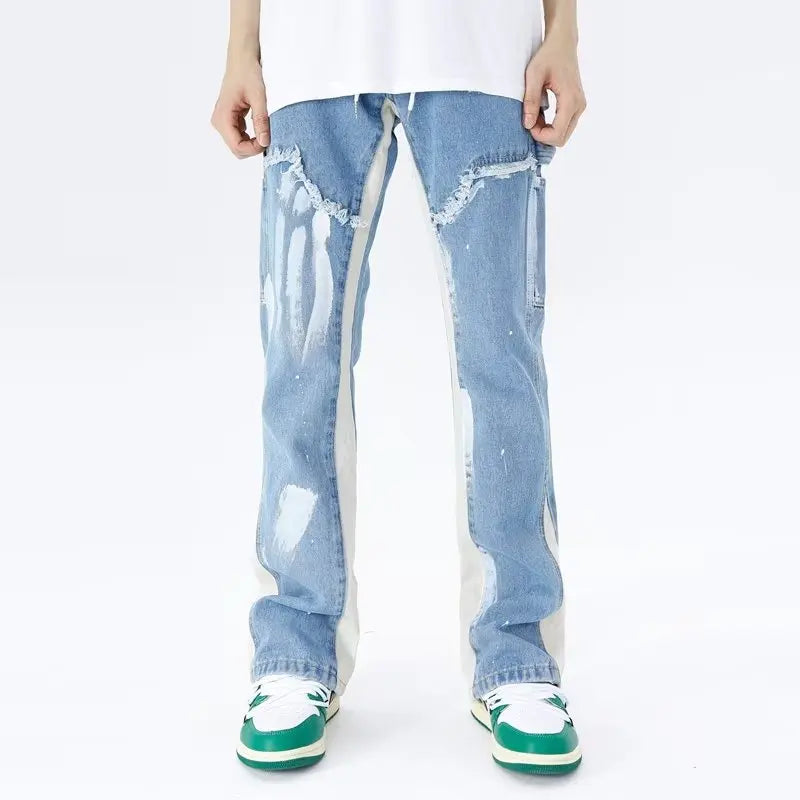 Baggy Flare Jeans Cargo Pants