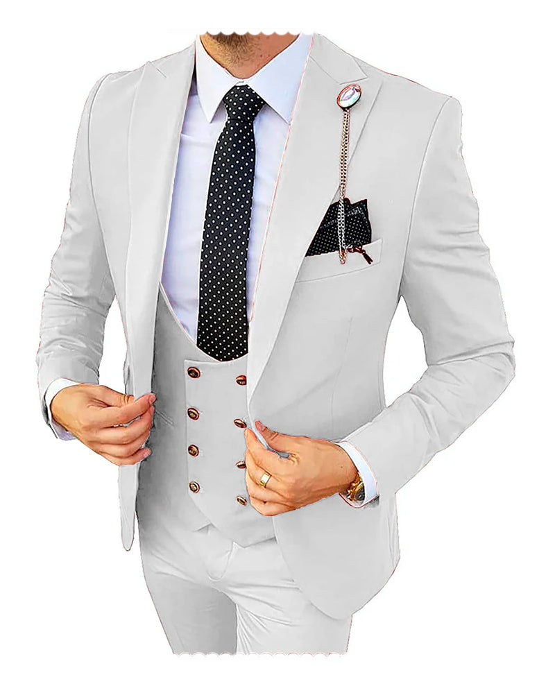 Formal Men 3 Piece Wedding Suit