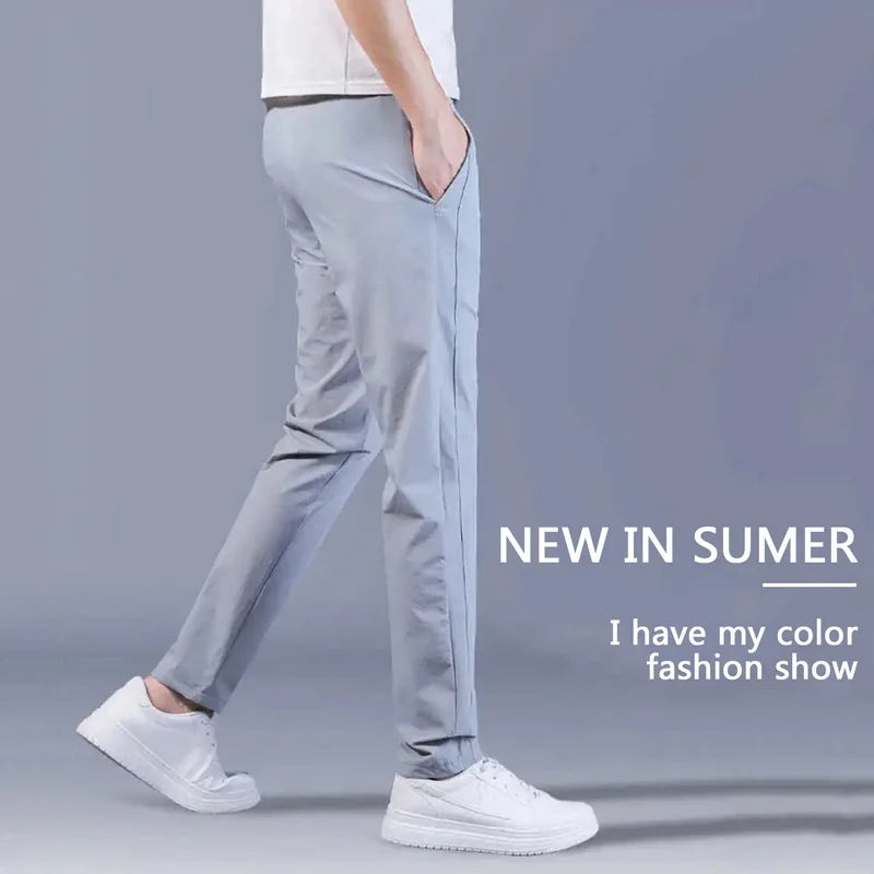 Summer Straight Pocket Trousers