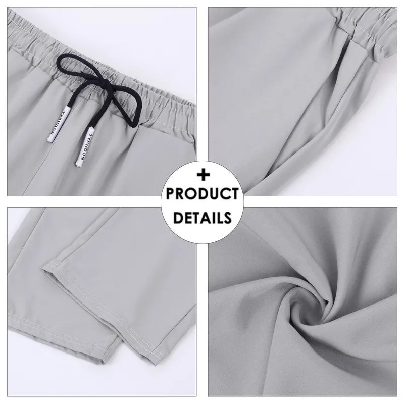 Summer Straight Pocket Trousers