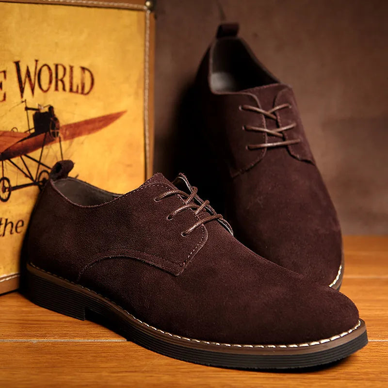 Fashion Formal Suede Leather Shoes