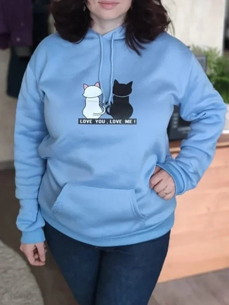 Women Autumn Long Sleeve Hoodies