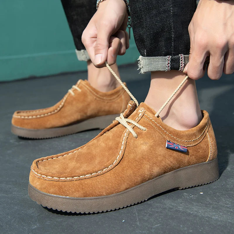 Men Casual Suede Leather Shoes