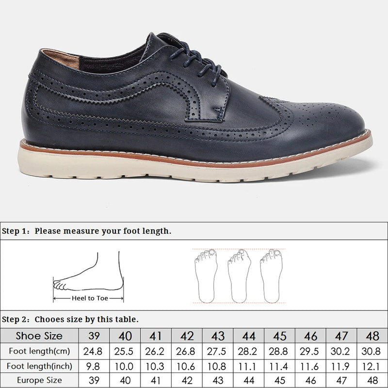 Fashion Comfortable Men Leather Shoes