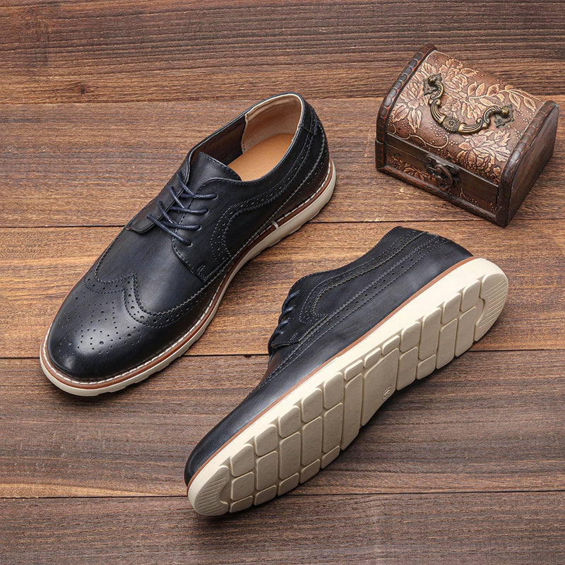 Fashion Comfortable Men Leather Shoes