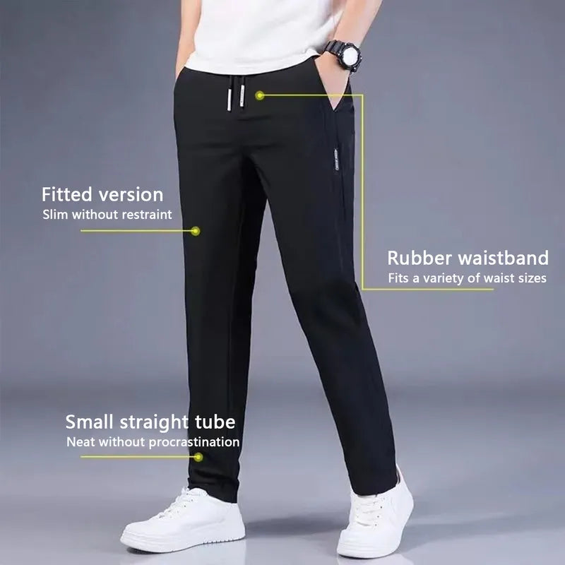 Summer Straight Pocket Trousers