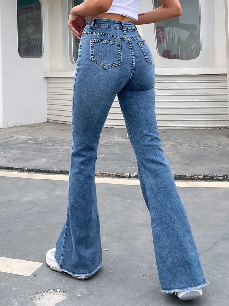 Fashion Woman Denim Pants Jeans