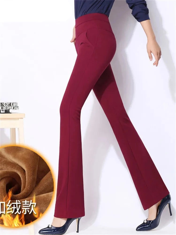 Women's wide leg Capris Flare Pants