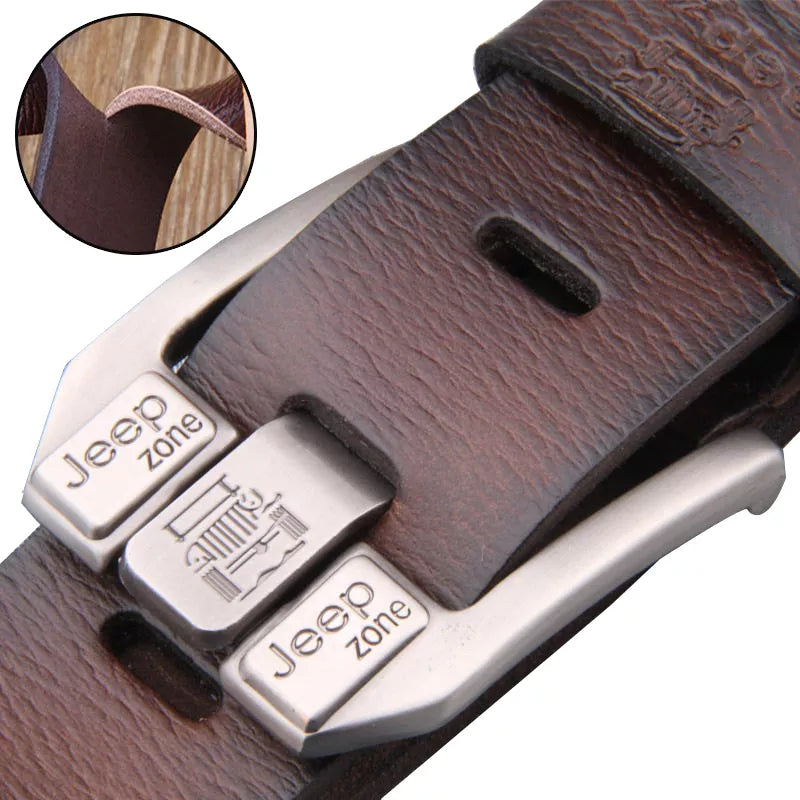 Luxury Belt for Men Genuine Leather Belt