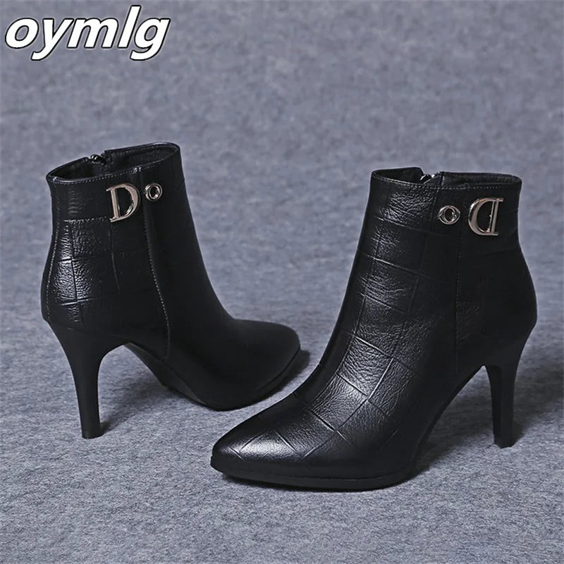 Pointed Toe Stiletto Boots