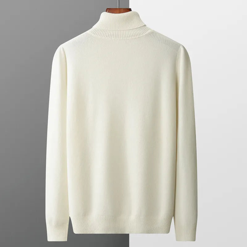 Pullover Men's Turtleneck Sweater