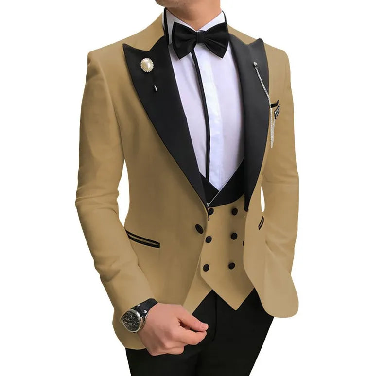 Groomsmen Tuxedos Wedding Men Suit