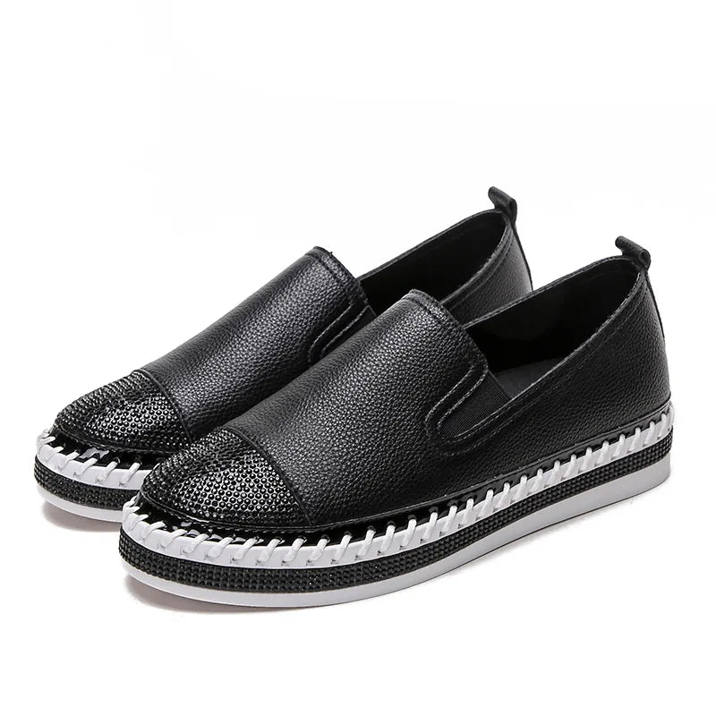 Woman Microfiber Loafers