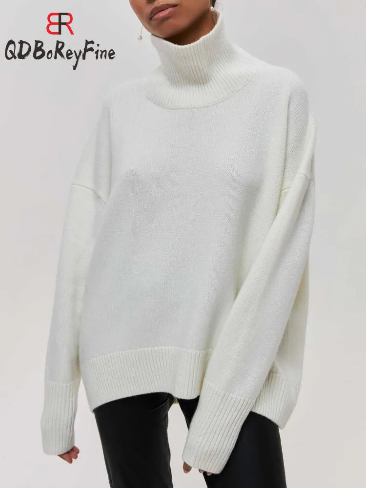 Winter Women Turtleneck Sweater