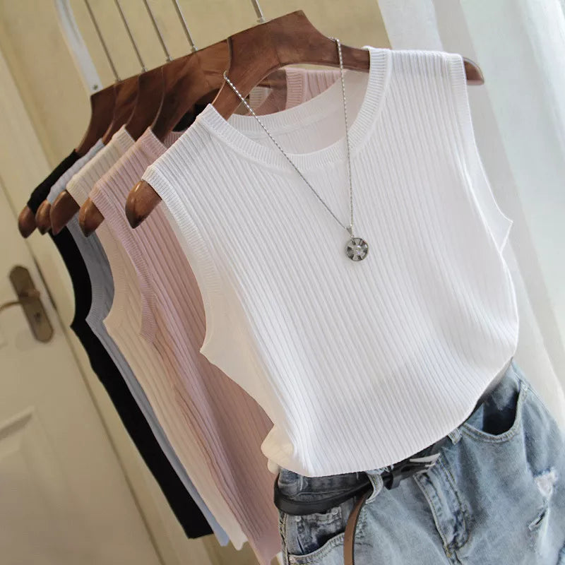 Women O-neck Knitted Blouse Shirt