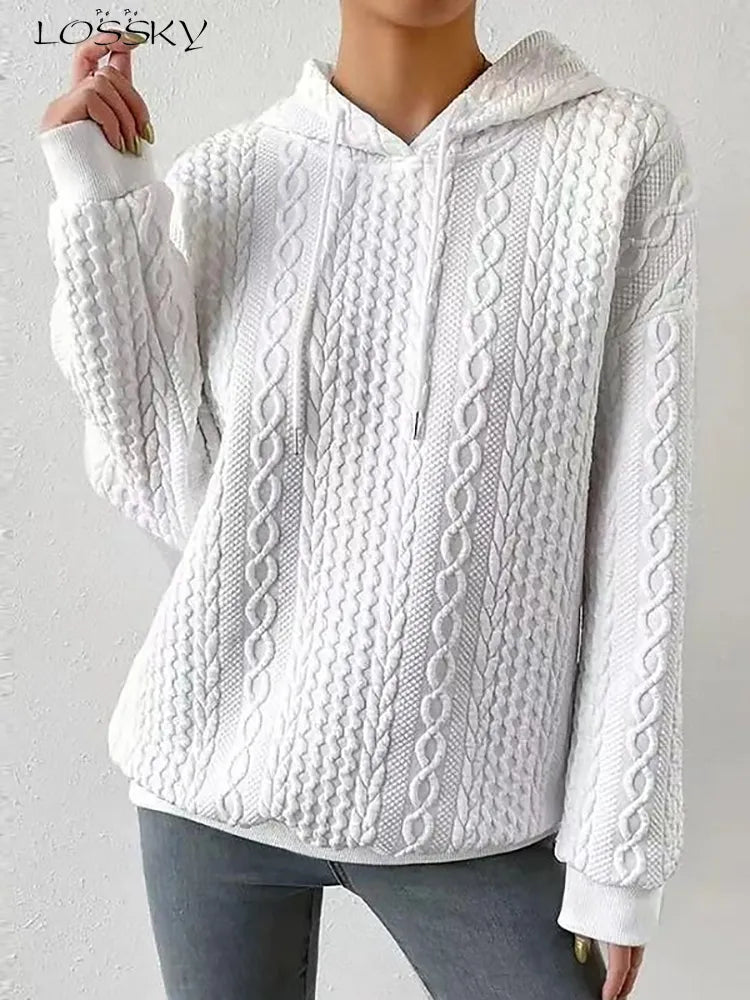 Casual Long Sleeve Winter Hoodies