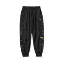 Plus Size Streetwear Black Pants