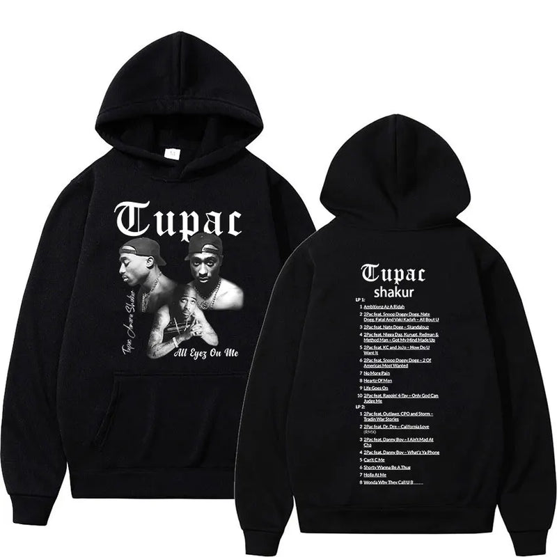 Retro Rapper Tupac 2pac Hoodie