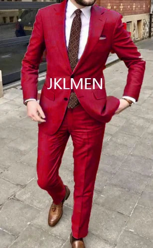 Men's Suit Handsome Casual Suit