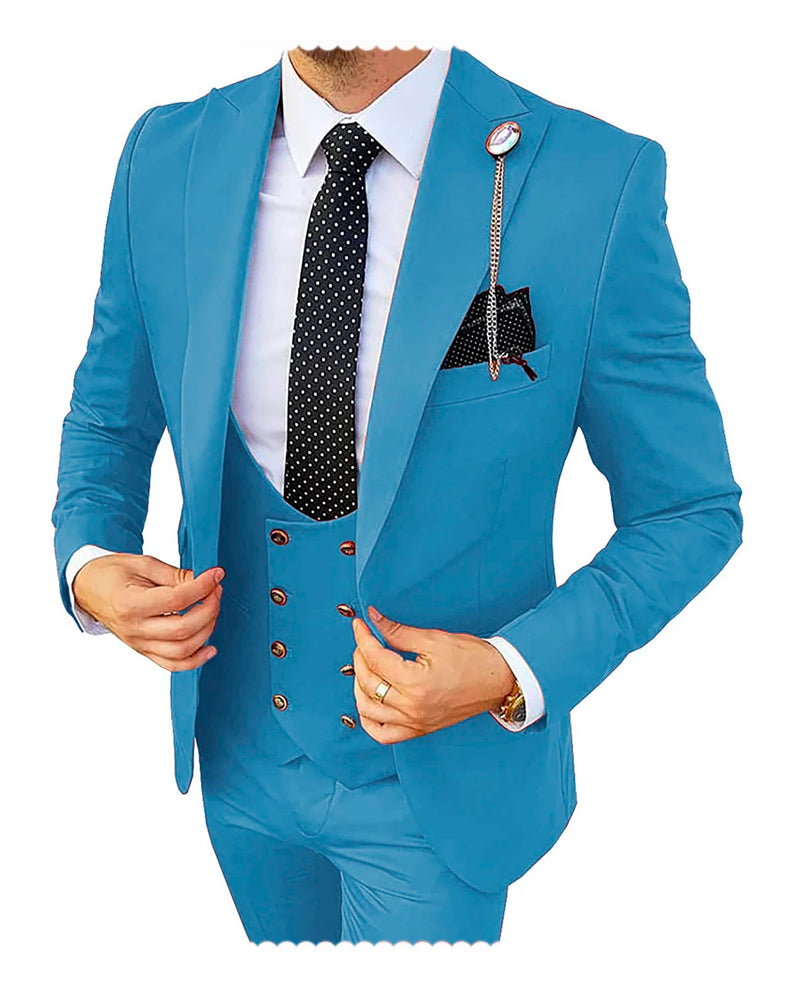 Formal Men 3 Piece Wedding Suit