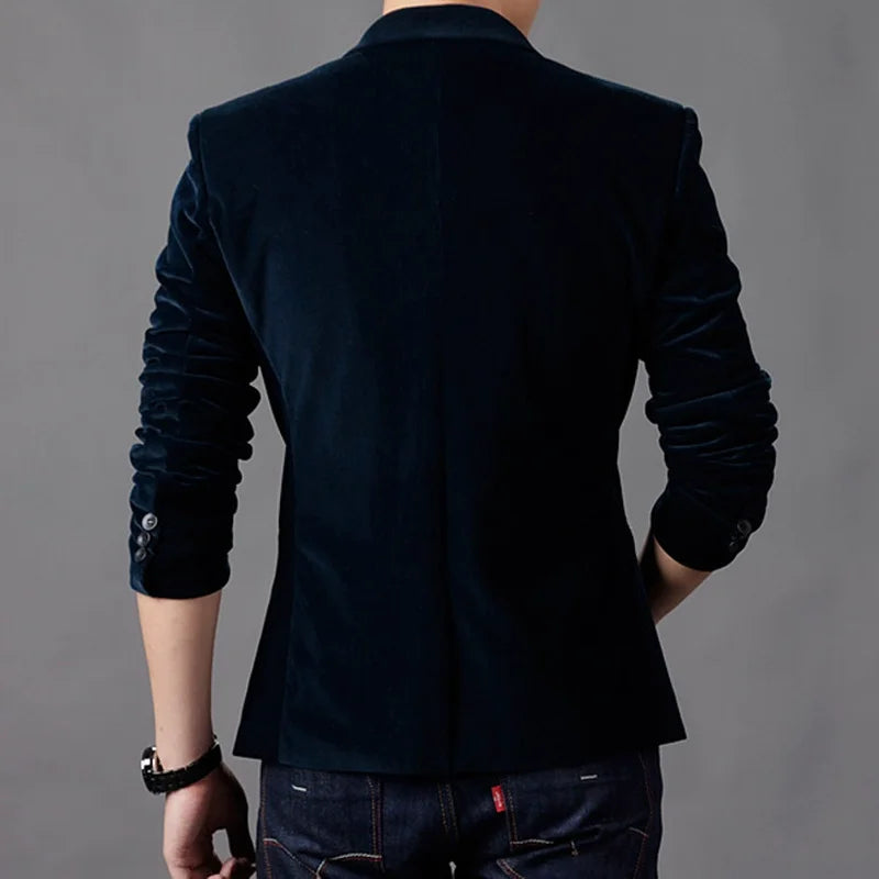 Casual Suit Jacket Men Blazer