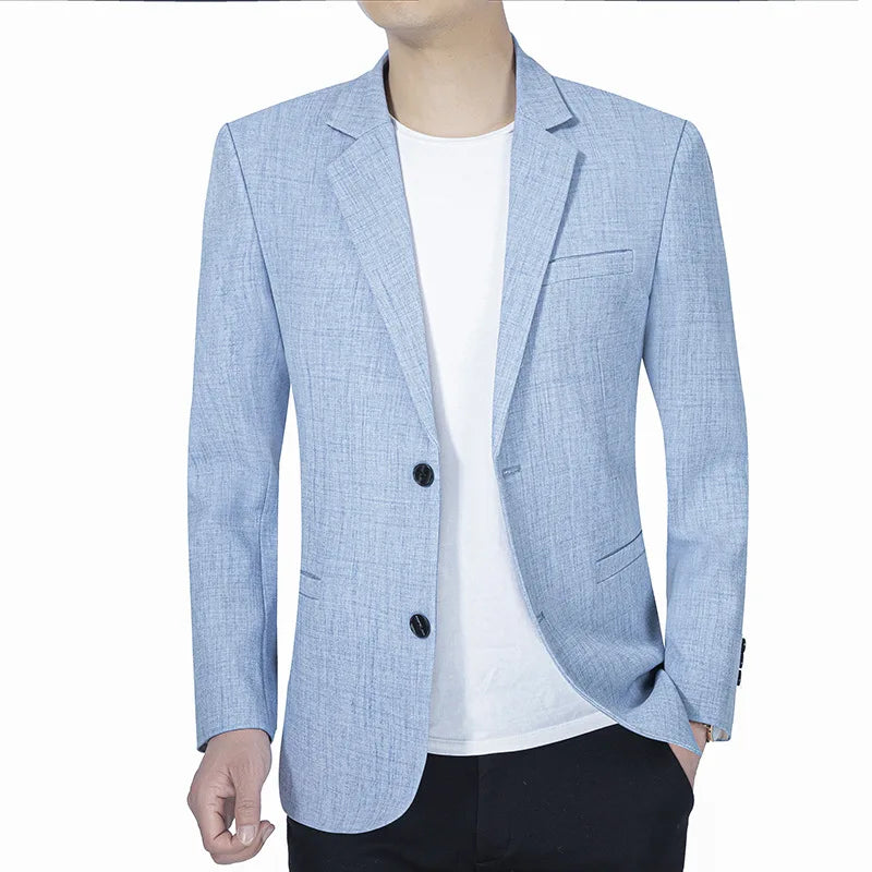 New Men's Jacket Thin Blazers