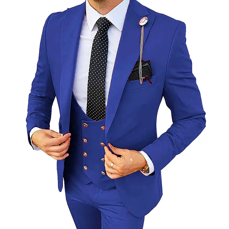 Formal Men 3 Piece Wedding Suit