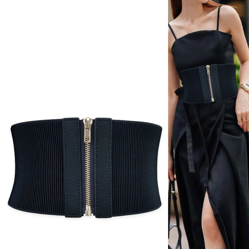 Fashion Wide Elastic Designer Belts