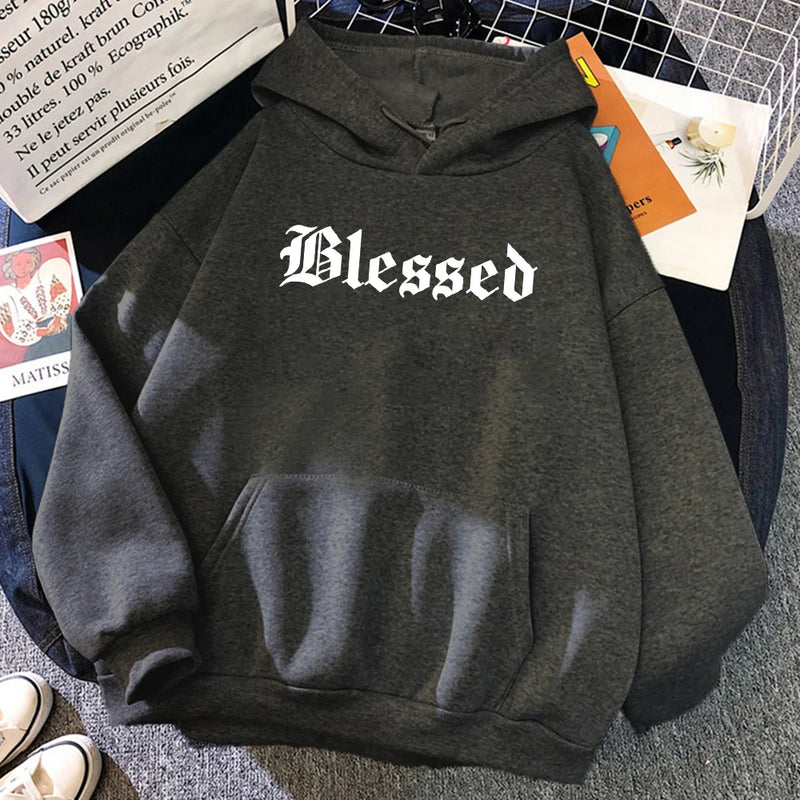 Blessed Creativity Printed Hoodies