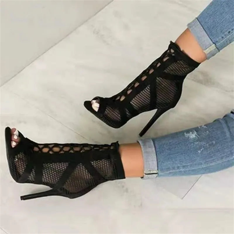Sexy High Heel Sandals Woman Shoes